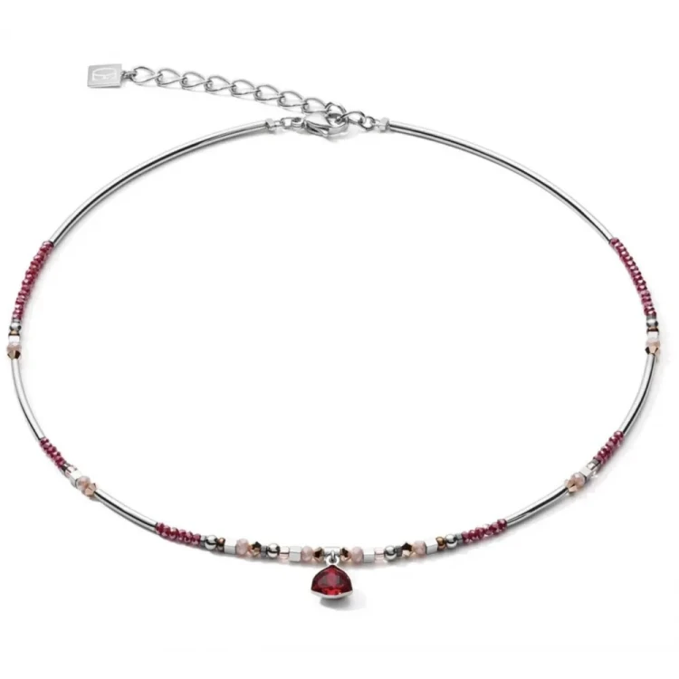 Колье Coeur de Lion Triangle Red 5032/10-0300