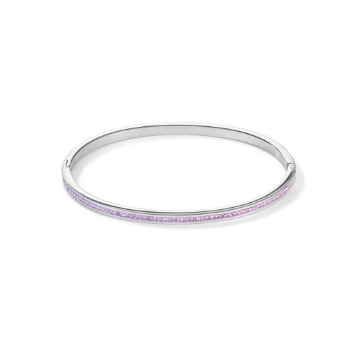 Браслет Coeur de Lion Hell-Amethyst-Silver 17 см 0129/33-0844