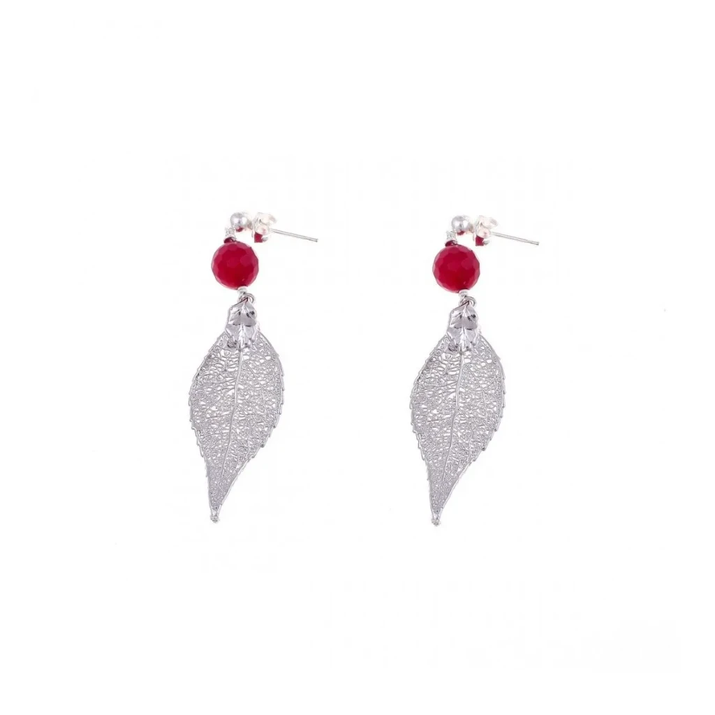 Серьги Ester Bijoux Амарант F714-S BW