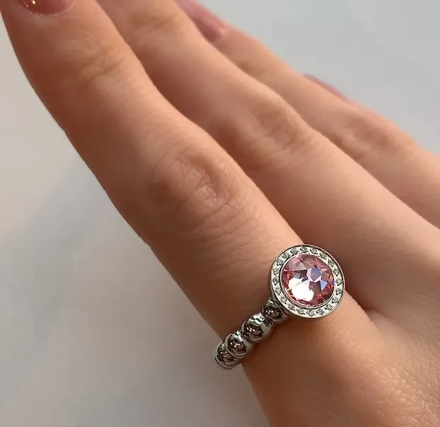 Кольцо Qudo - База Veroli Silver 16.0 мм 628156 S