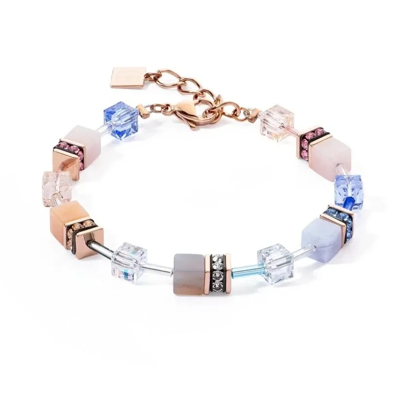 Браслет Coeur de Lion Light blue-Beige 4905/30-0738