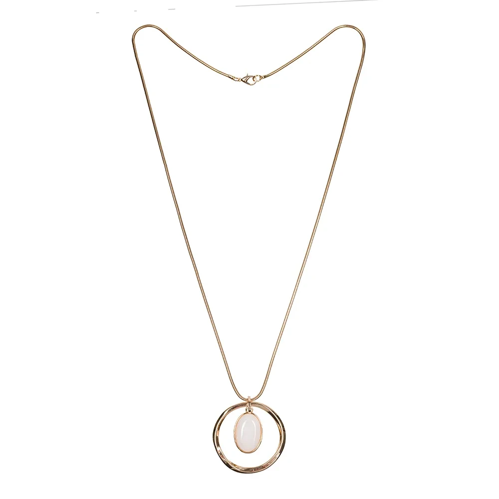Колье Fiore Luna LIGHT ROSE OPAL LN5138 R/G