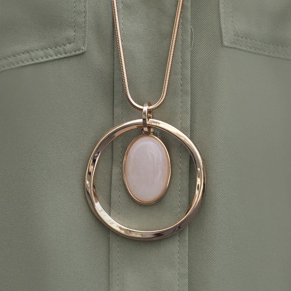Колье Fiore Luna LIGHT ROSE OPAL LN5138 R/G