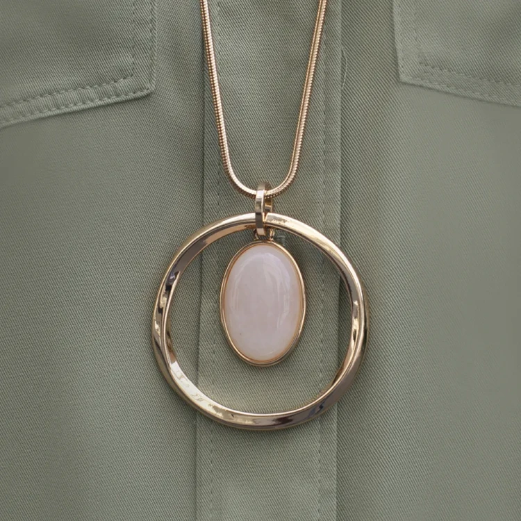 Колье Fiore Luna LIGHT ROSE OPAL LN5138 R/G