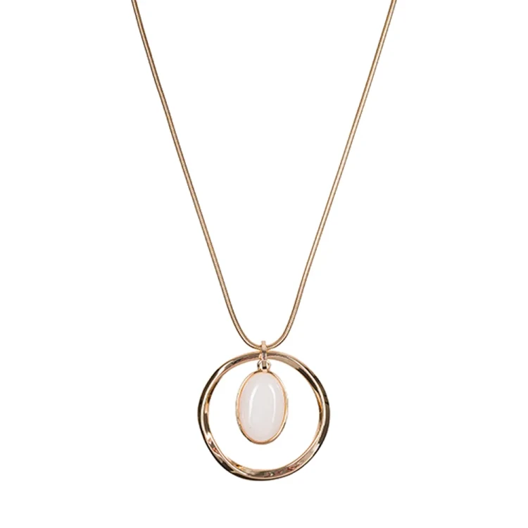Колье Fiore Luna LIGHT ROSE OPAL LN5138 R/G
