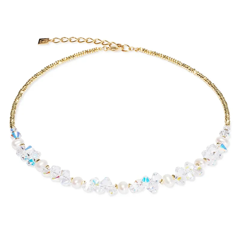 Колье Coeur de Lion Crystal-Gold 1136/10-1816