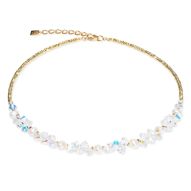 Колье Coeur de Lion Crystal-Gold 1136/10-1816