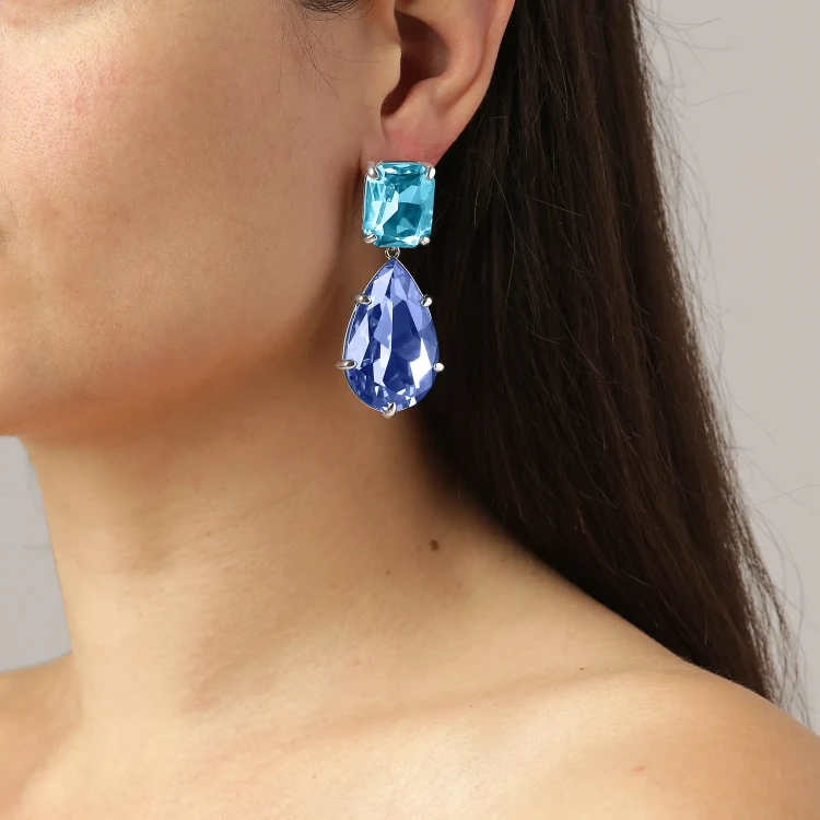 Серьги Dyrberg Kern GOLARI SS AQUA 460024