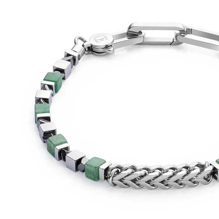 Браслет мужской Coeur de Lion Green 0906/30-0500