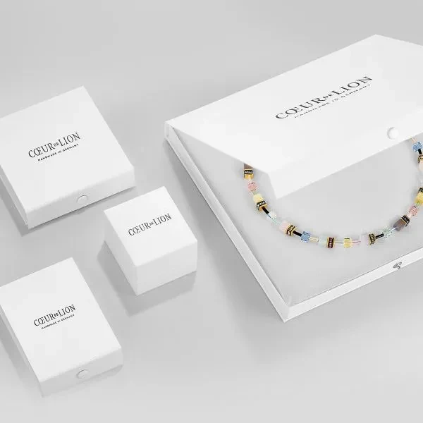 Колье Coeur de Lion Blue-Green 4905/10-0705