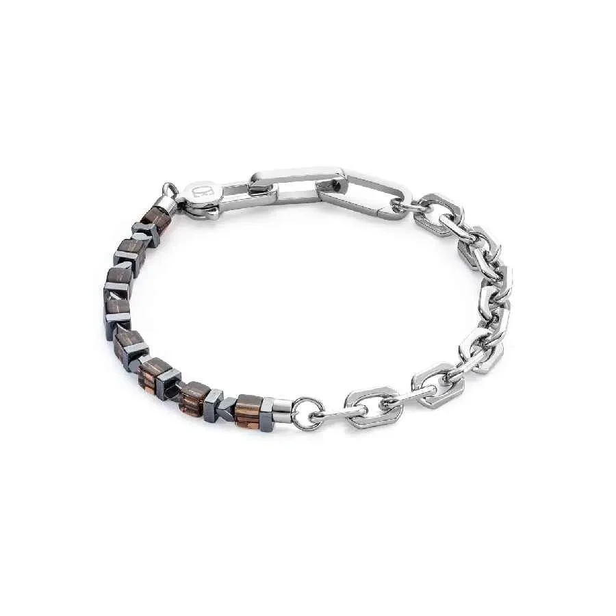 Браслет мужской Coeur de Lion Brown 0905/30-1100
