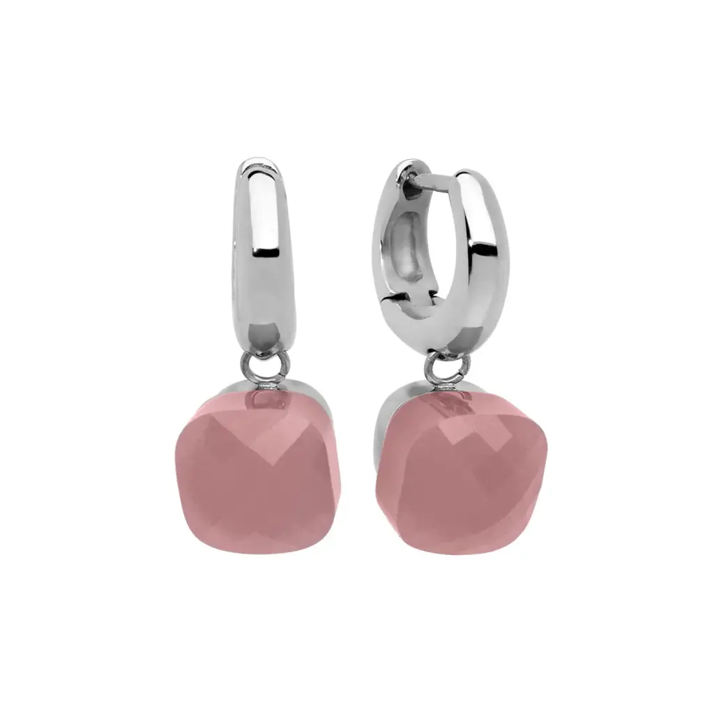 Серьги Qudo Firenze Darkrose Opal 300018 R/S