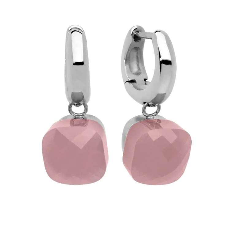 Серьги Qudo Firenze Darkrose Opal 300018 R/S