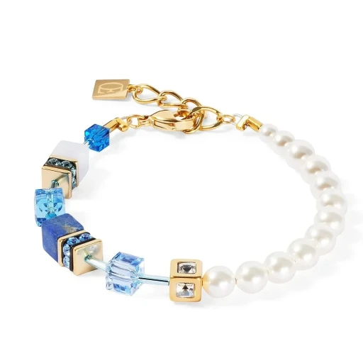 Браслет Coeur de Lion Blue-Gold 5086/30-0716