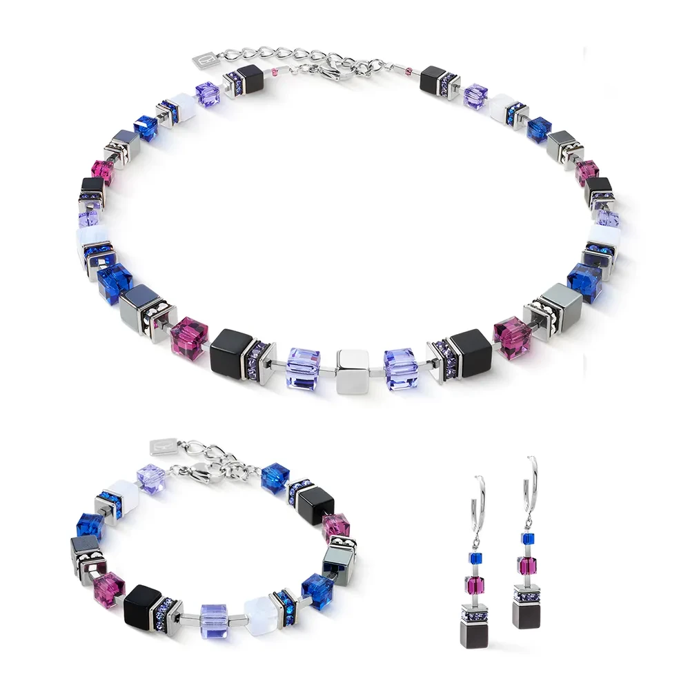Браслет Coeur de Lion Blue-Purple 3039/30-0708