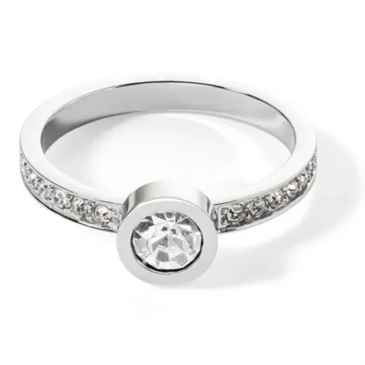 Кольцо Coeur de Lion Crystal-Silver 18.5 мм 0228/40-1817 58