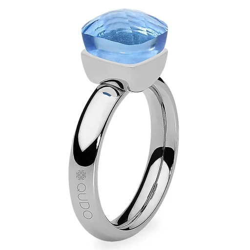 Кольцо Qudo FIRENZE 19 (S) Light Sapphire 107000/40-4715 19