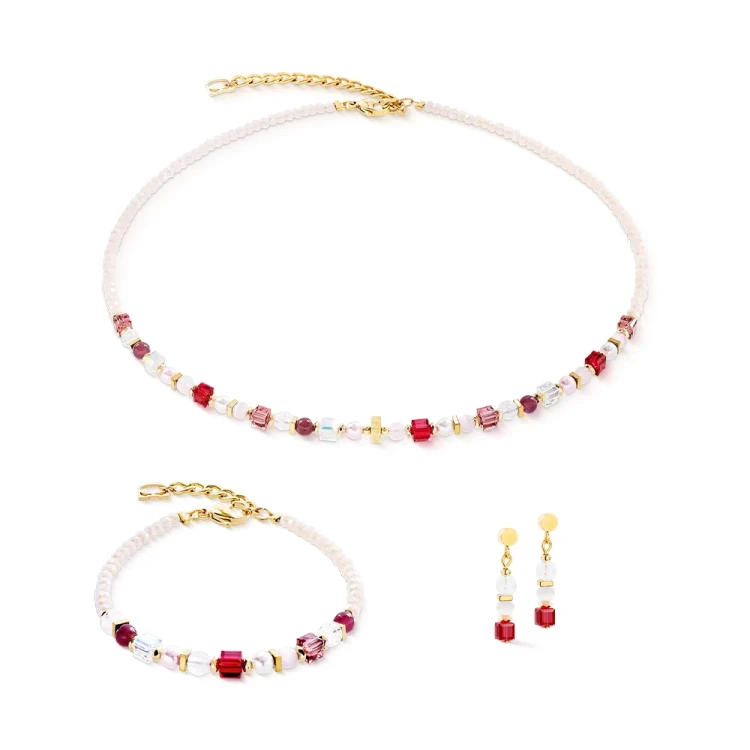 Серьги Coeur de Lion Red-Rose 2105/21-0319