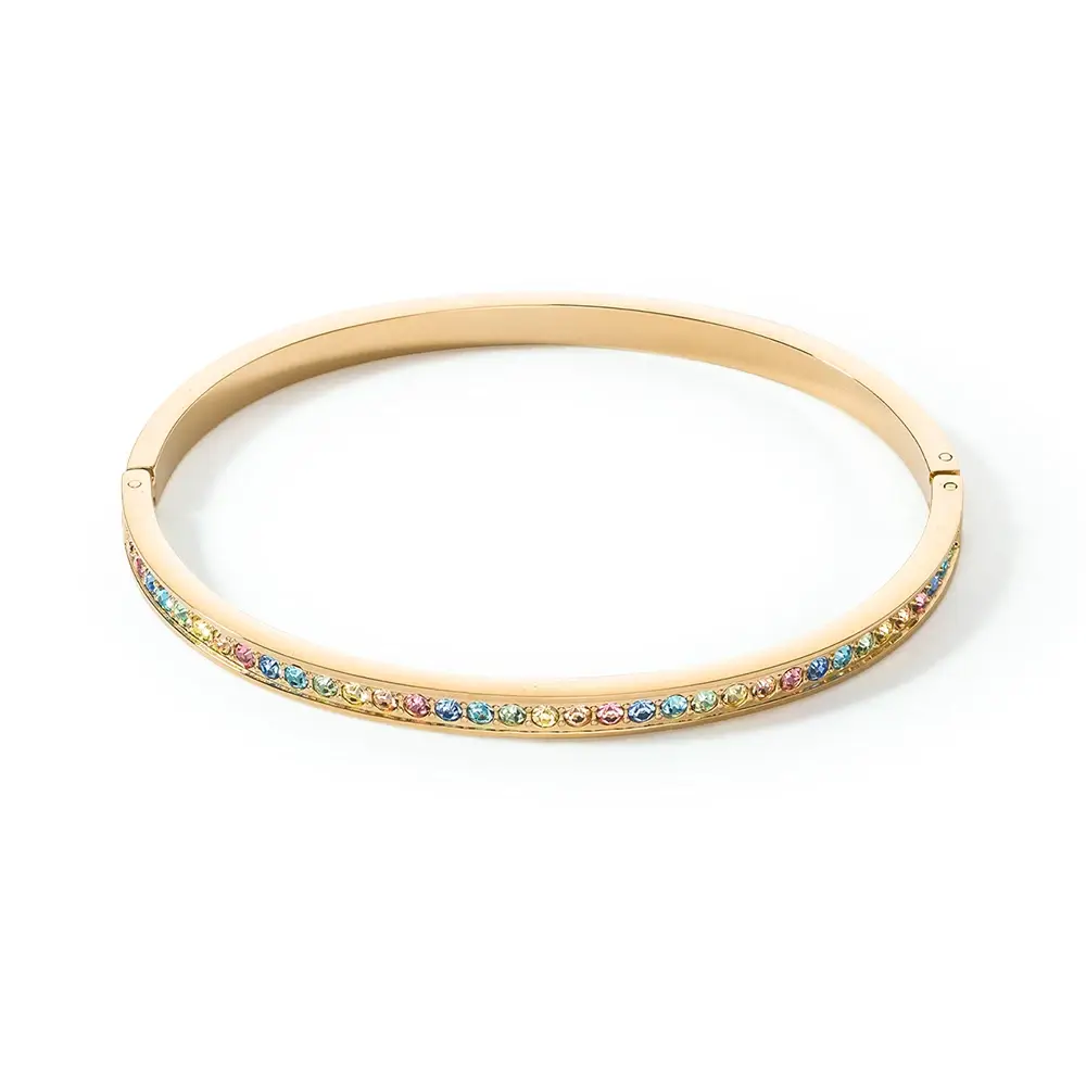 Браслет Coeur de Lion Multicolour Pastel Gold 19 см 0127/37-1590