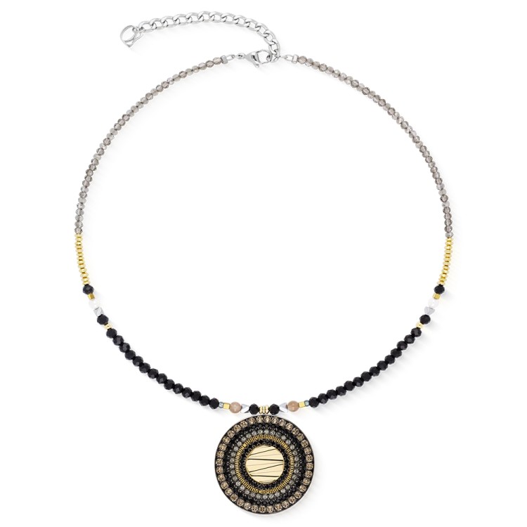 Колье Coeur de Lion Black-Gold 2036/10-1316