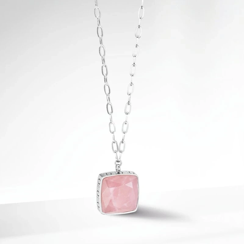 Колье Coeur de Lion Rose-Silver 1201/10-1917
