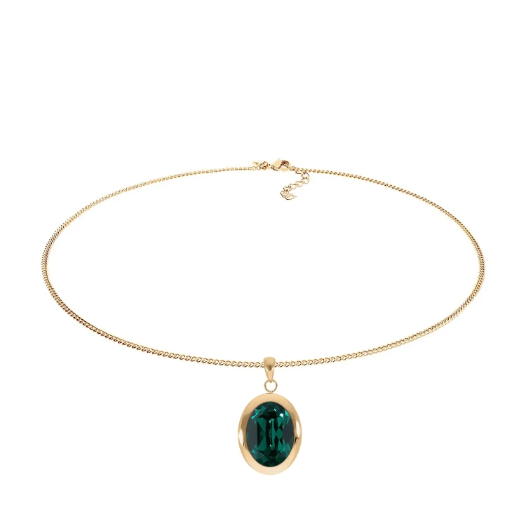 Колье Qudo TIVOLA big G emerald 404549.1 G/G
