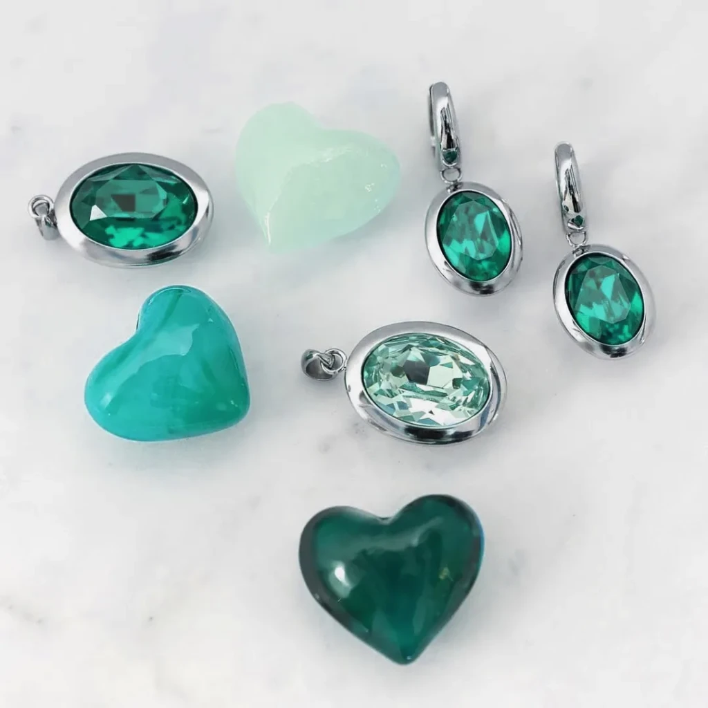 Колье Qudo TIVOLA big G emerald 404549.1 G/G