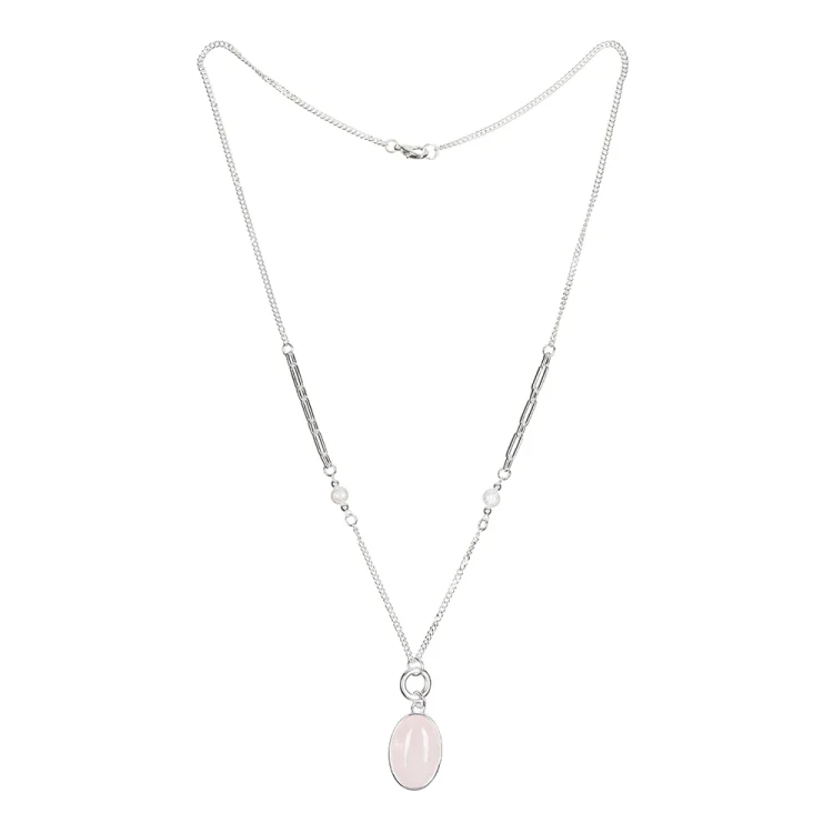 Колье Fiore Luna ROSE QUARTZ LN5154 R/S