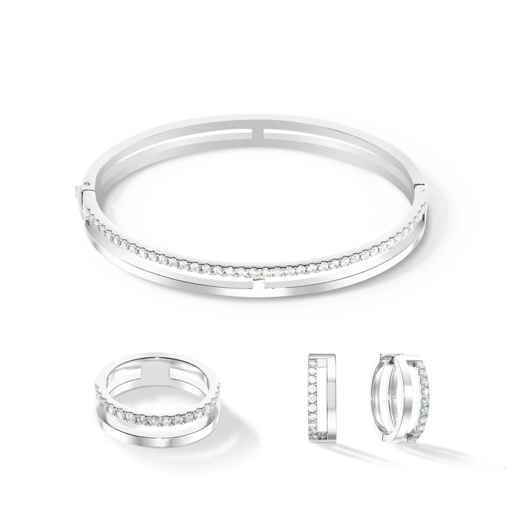 Кольцо Coeur de Lion Crystal-Silver 0136/40-1817 58