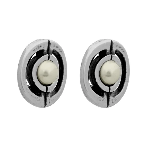 Пусеты Ciclon Elegance A211602-40 BW/S