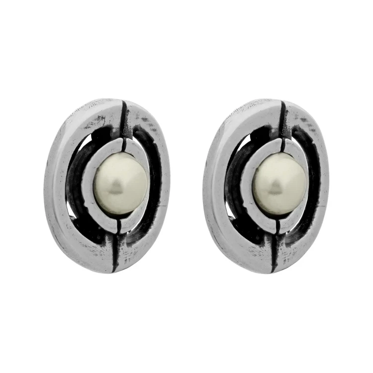 Пусеты Ciclon Elegance A211602-40 BW/S