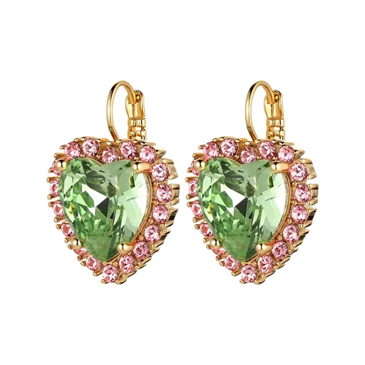 Серьги Dyrberg Kern FELICIA SG GREEN / ROSE 420055