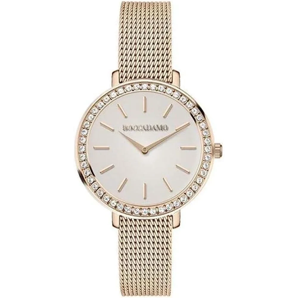 Часы Boccadamo Focus Rosegold Silver FC003A BW/RG