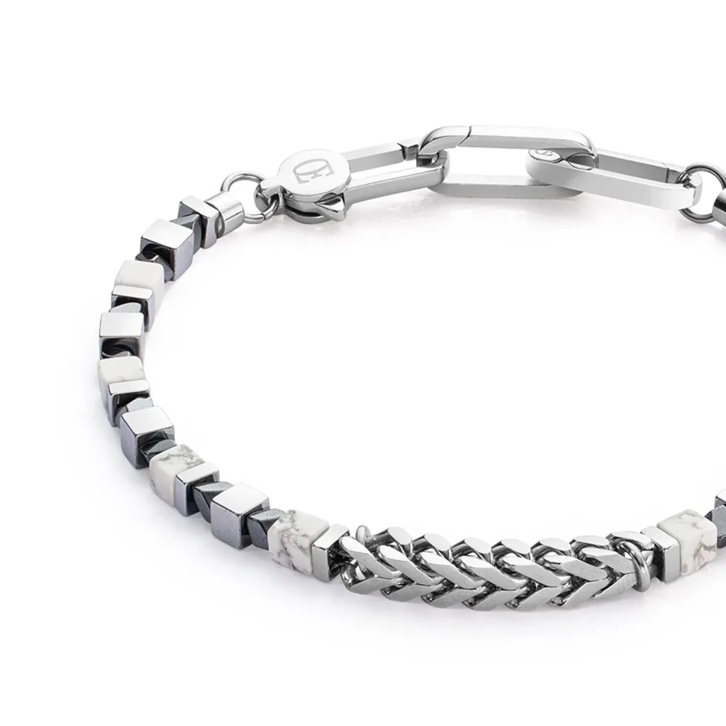 Браслет мужской Coeur de Lion White 0906/30-1400