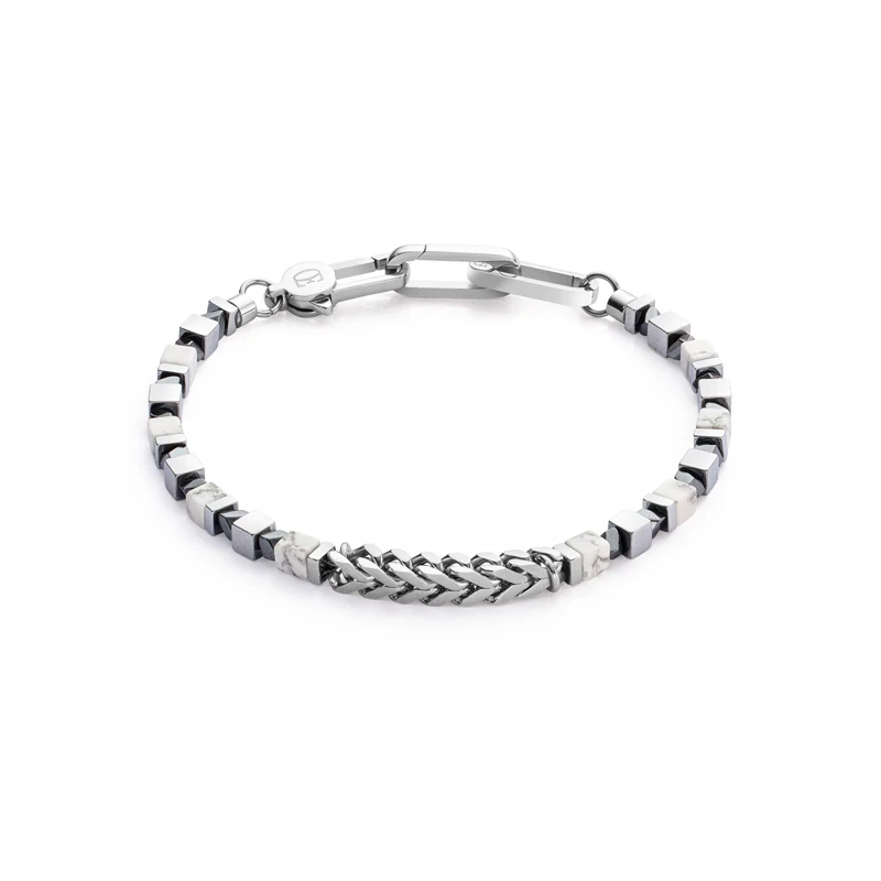 Браслет мужской Coeur de Lion White 0906/30-1400