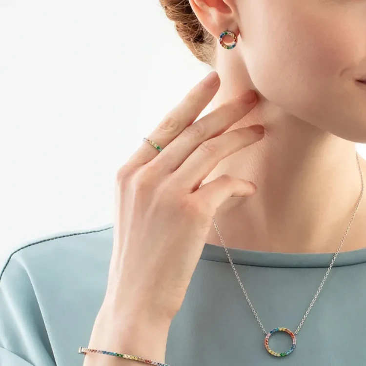 Кольцо Coeur de Lion Multicolour Silver 0146/40-1517 60