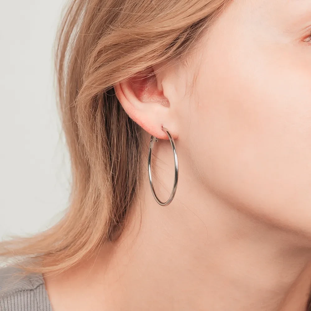 Серьги Fiore Luna Кольцо 40 AWE2950-S-2-40mm