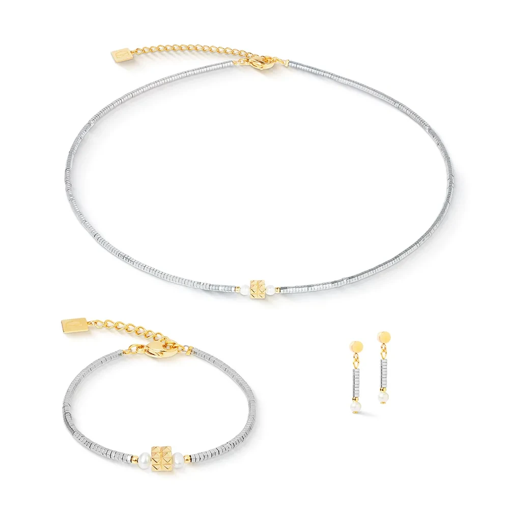 Серьги Coeur de Lion Silver-Gold 1138/21-1716
