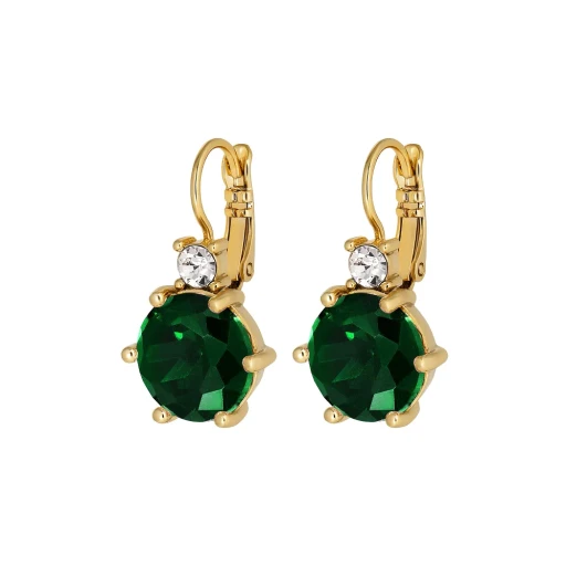 Серьги Dyrberg Kern BEGONIA SG EMERALD GREEN 470105