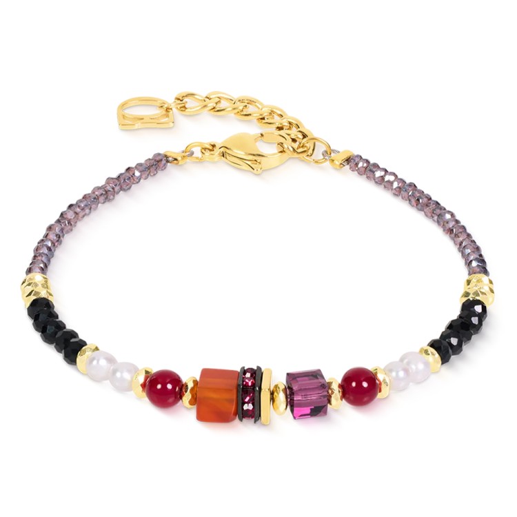 Браслет Coeur de Lion Red-Purple 1142/30-0308