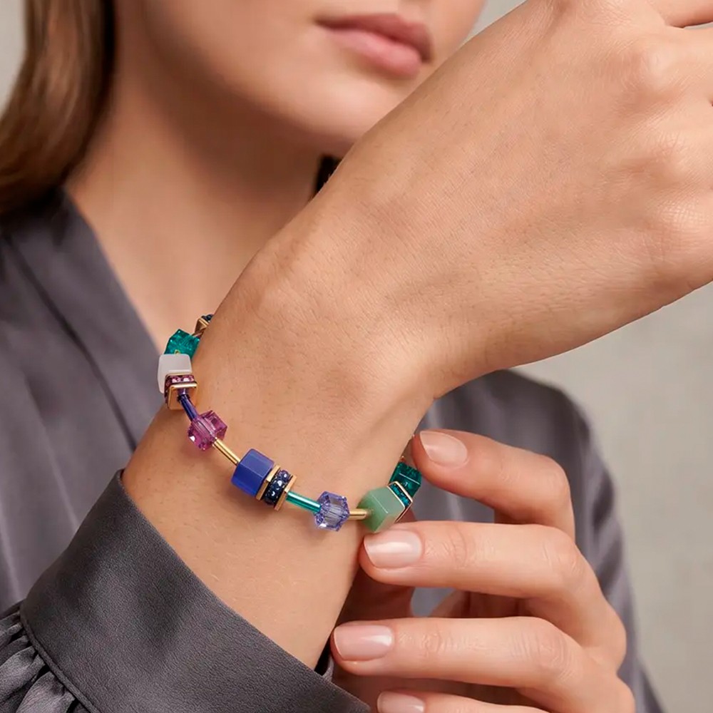 Браслет Coeur de Lion Multicolour Gemstone 4905/30-1561