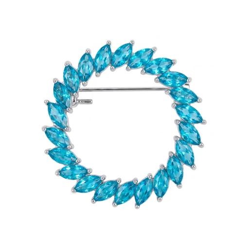 Брошь Fiore Luna FBB01163-15 BL/S