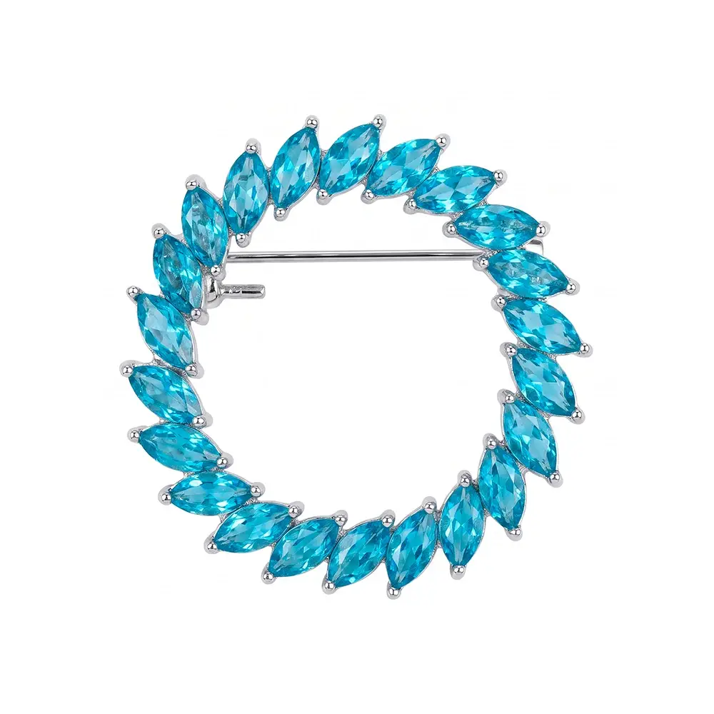 Брошь Fiore Luna FBB01163-15 BL/S