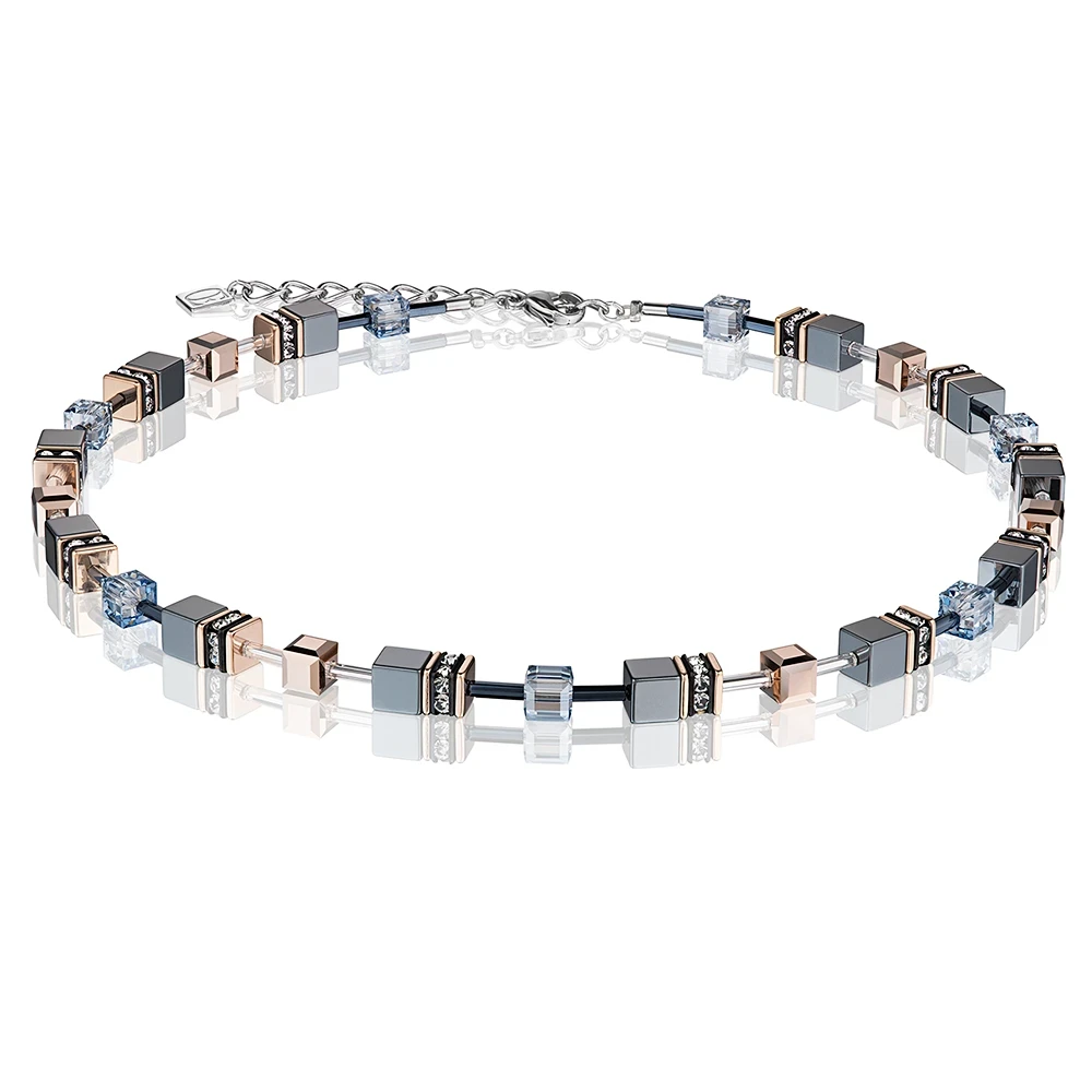 Колье Coeur de Lion Ice Blue 4015/10-0730