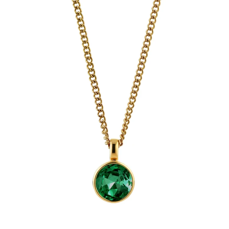 Колье Dyrberg Kern ETTE SG EMERALD GREEN 360016