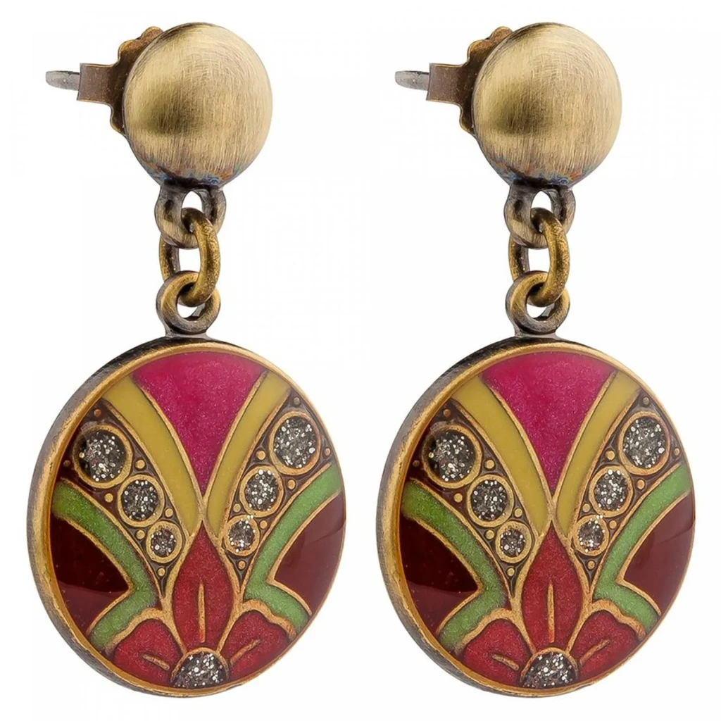 Серьги Clara Bijoux Лепестки A12619-19 R