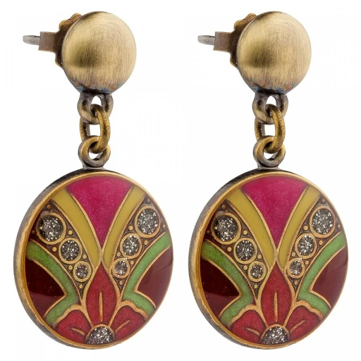 Серьги Clara Bijoux Лепестки A12619-19 R