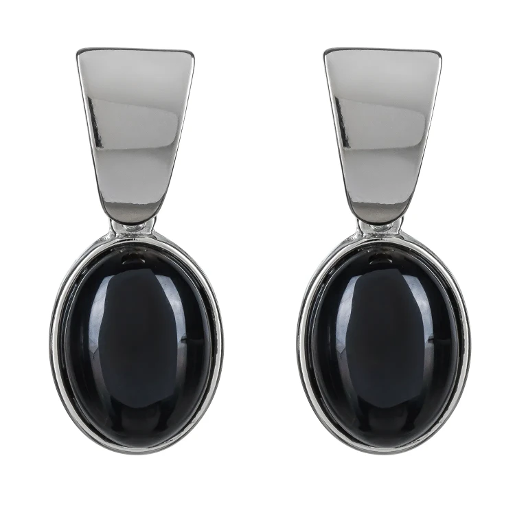Серьги Possebon Agata Preto A0134.4 S