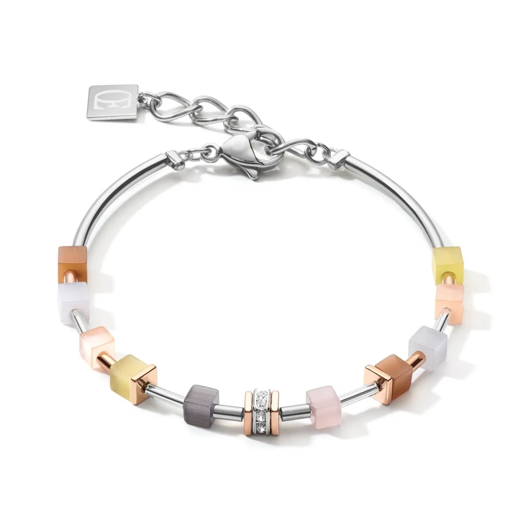 Браслет Coeur de Lion Fine Pastel Beige-Olive 5028/30-1009