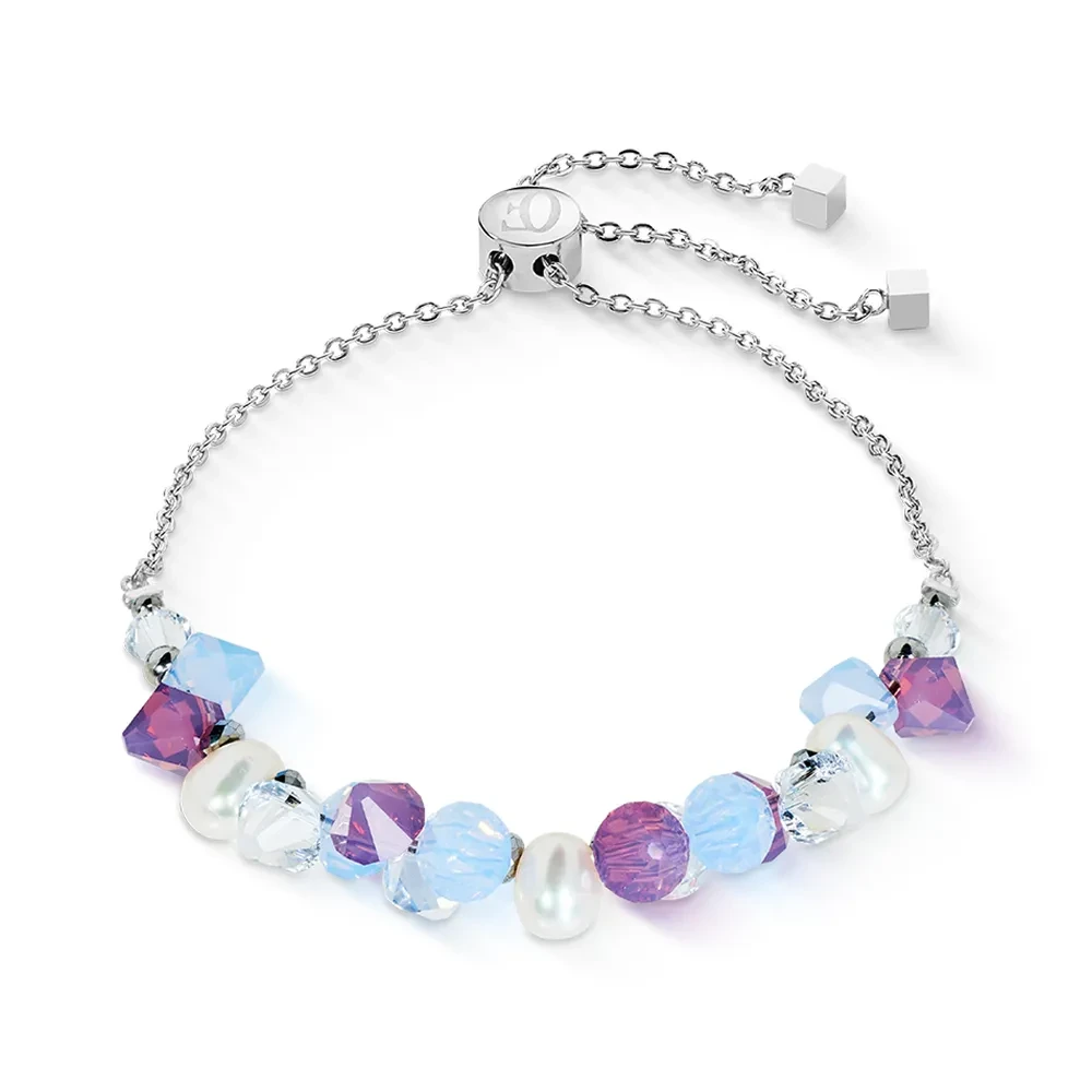 Браслет Coeur de Lion Lilac-Blue 1124/30-0839
